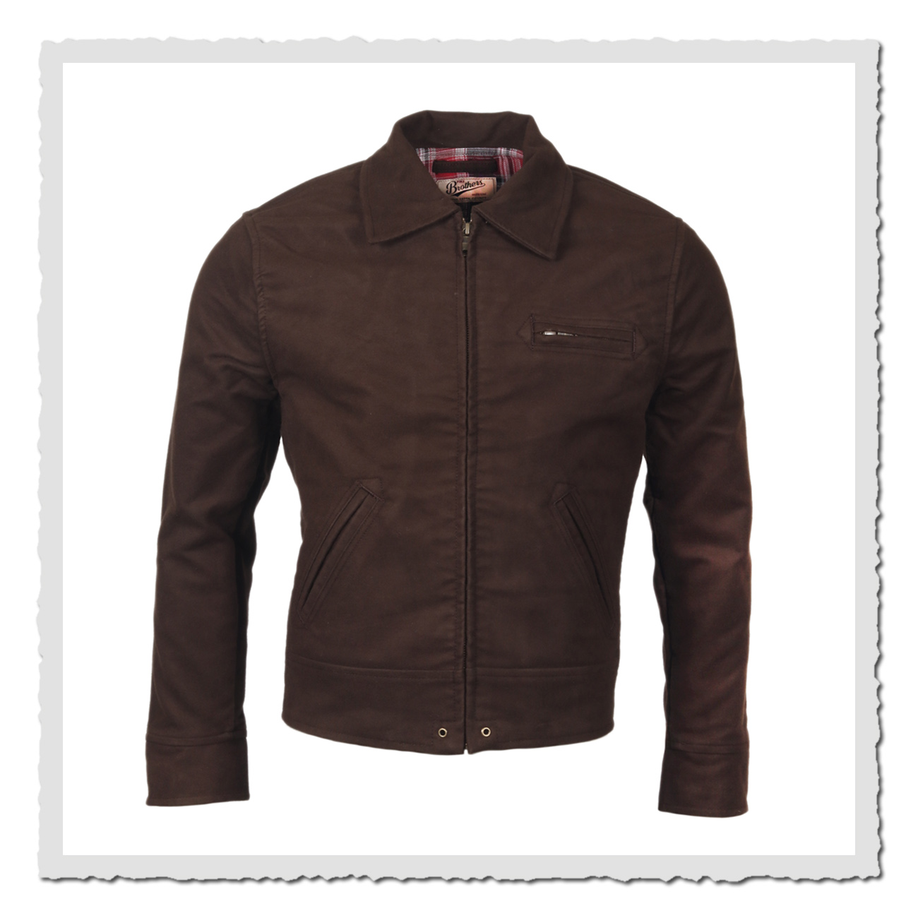 Pike Brothers 1932 Roadster Jacket Soil Brown – robuste braune Baumwolljacke